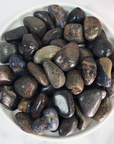 Sapphire Corundum Natural Gemstone Tumbled Stone | Large | One Stone