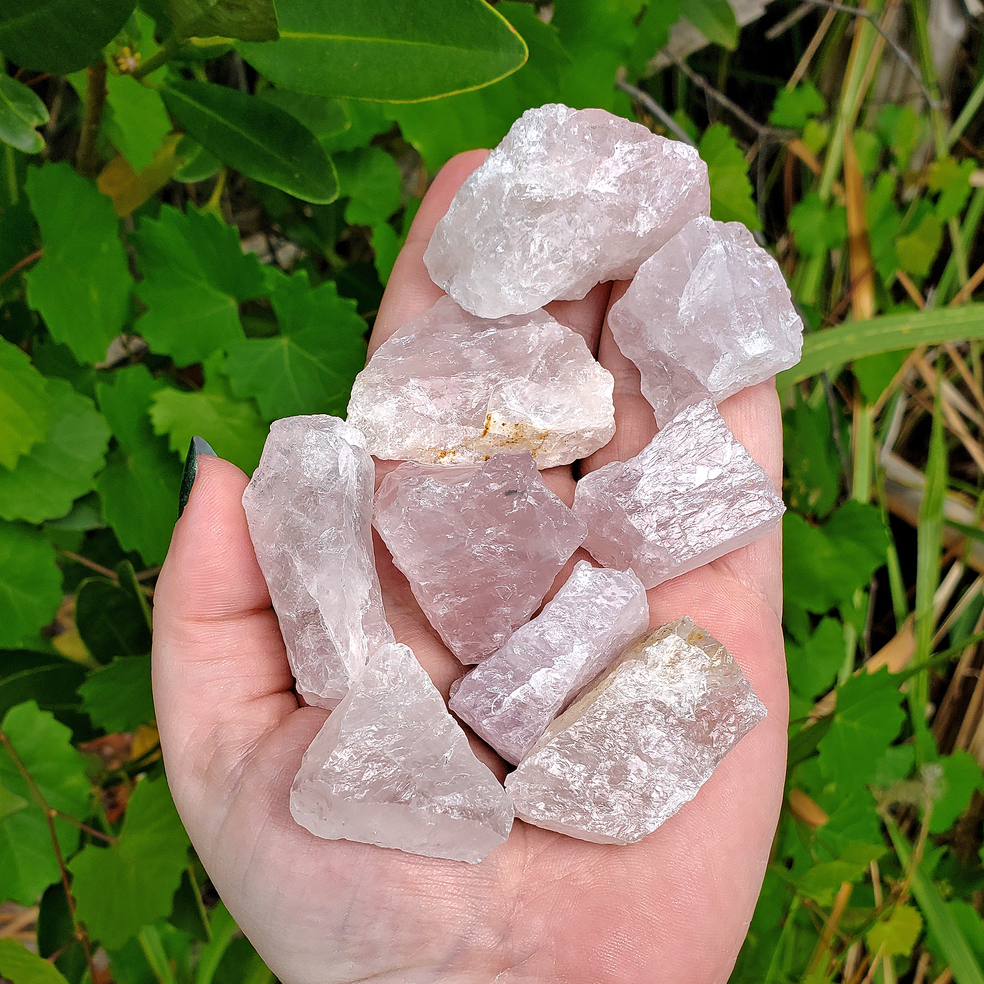 Rose Quartz Raw Crystal Rough Gemstone - Small One Stone