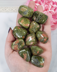 Unakite Stone Natural Crystal Tumbled Stone | One Stone - 5