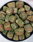 Unakite Stone Natural Crystal Tumbled Stone | One Stone