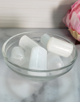 Selenite Crystal Semi-Tumbled Gemstone - One Stone