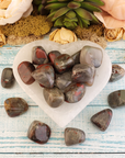 Seftonite Bloodstone Crystal Natural Gemstone Tumbled Stone | One Stone - 6
