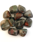 Seftonite Bloodstone Crystal Natural Gemstone Tumbled Stone | One Stone - 4
