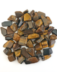 Freeform Tigers Eye Pebble Chips - By the Ounce