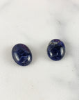 Blue Sodalite Crystal Oval Gemstone Natural Stone Cabochon | 16mm - 1
