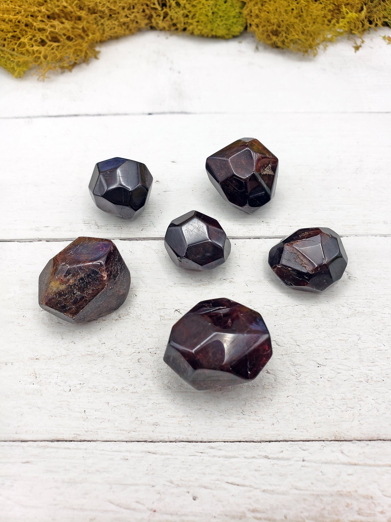 Faceted Polished Garnet Gemstone - Stone of Wishes and Dreams - Multip –  Crystal Gemstone Shop