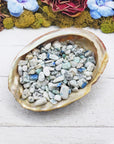 k2 jasper crystal chips in shell