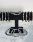 Labradorite Crystal Natural Gemstone 7-8mm Bead Bracelet
