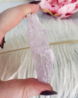 Unique Light Purple Kunzite Stone Rough Gemstone High Quality Natural Crystal | Acceptance