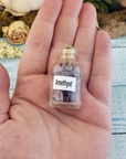 Amethyst Natural Crystal Chips Bottle - One Bottle
