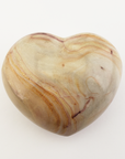 Unique Polychrome Jasper Stone Heart Natural Crystal | 73mm | Annatto