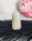 Unique Moonstone Crystal Tower Point Natural Gemstone Obelisk | Artemis