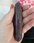 Unique Ruby Kyanite Crystal Wand Natural Gemstone Double Terminated Point | Athena - 2