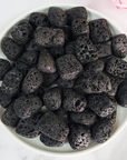 Lava Rock Scoria Black Basalt Natural Gemstone Tumbled Stone - 2