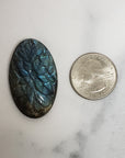 Unique 62 Carat Labradorite Cabochon Natural Gemstone Carving | Beatific - 1