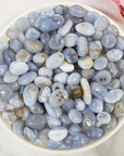 Blue Lace Agate Crystal Natural Gemstone Tumbled Stone | Multiple Sizes - 2