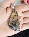 Unique Boulder Opal Natural Gemstone 925 Sterling Silver Pendant - 5