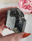Unique Large Raw Black Tourmaline Crystal Natural Rough Gemstone | Bravado