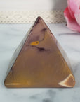 Unique Mookaite Stone Natural Crystal Pyramid | 2 Inch Base | Bravery - 5