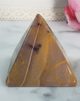 Unique Mookaite Stone Natural Crystal Pyramid | 2 Inch Base | Bravery - 4