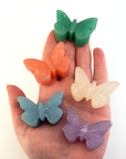 Rainbow Resin Butterfly Totem Figurine - Handmade Valentine's Day Gift