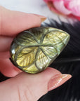 Unique 50 Carat Labradorite Cabochon Natural Gemstone Carving | Cait