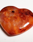 Carnelian Crystal Heart Shaped Natural Gemstone Carving - 1