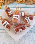 Carnelian Natural Crystal Chips Bottle - One Bottle