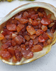 Carnelian Stone Natural Gemstone Crystal Chips By the Ounce - 1