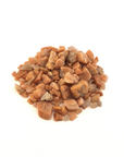 Zebradorite & Peach Moonstone Crystal Chips By the Ounce - On White Background
