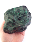 Unique Jumbo Malachite Semi-Polished Freeform - Clasp - Underside 2