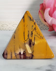 Unique Mookaite Stone Natural Crystal Pyramid | 2 Inch Base | Courage - 1