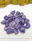 Charoite SMALL Tumbled Stone - One Stone