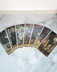 Deviant Moon Tarot Deck | Set of Tarot Cards | Divination Tool - Major Arcana from the Chariot to Death