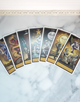 Deviant Moon Tarot Deck | Set of Tarot Cards | Divination Tool - Major Arcana from Temperance to Judgment