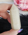 Unique Moonstone Crystal Tower Point High Quality Natural Gemstone Obelisk | Diana - 5