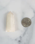 Unique Moonstone Crystal Tower Point High Quality Natural Gemstone Obelisk | Diana - 1