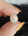 Ethiopian Opal Crystal Natural Stone Cabochon Mini Gemstone | Multiple Sizes