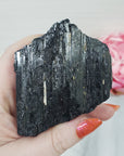 Unique Jumbo Raw Black Tourmaline Crystal Natural Rough Gemstone | Fortuna - 4
