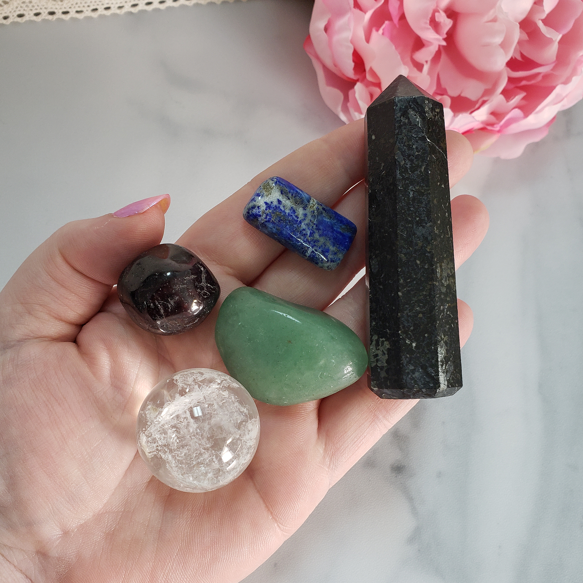 Graduation Gift Box - Crystals For Successful New Beginnings - In Hand