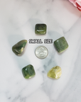Grossularite | Green Grossular Garnet Crystal Natural Tumbled Stone | Multiple Sizes - Small Size
