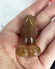 Unique Agate Crystal Penis Natural Gemstone Phallus | 1.9" | Harry - 2