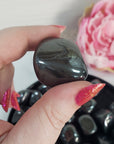 Hematite Stone Natural Crystal Mineral Tumbled Stone - 4