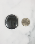 Hematite Crystal Worry Stone Natural Gemstone