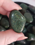 Fuchsite Quartz High Quality Green Aventurine Crystal Natural Tumbled Stone | One Stone