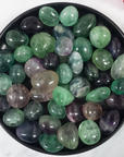 Fluorite Crystal Natural Gemstone Tumbled Stone | High Quality - 12
