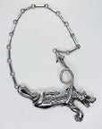 HellHound Natural Sterling Silver Necklace