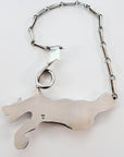 HellHound Natural Sterling Silver Necklace