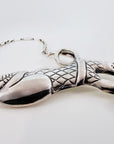 HellHound Natural Sterling Silver Necklace