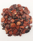 Jasper Crystal Confetti Natural Gemstone Chips Mix By the Ounce | Red Jasper, Snakeskin Jasper, Poppy Jasper, Flower Jasper, Jasper Hematite, & Brecciated Jasper - 4